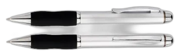 Bolígrafo Plástico Qasar Silver
