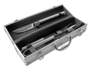 Set para Asado «Metal Box»