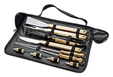 Set de BBQ con 10 herramientas