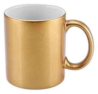 Tazón Cerámico Dorado Sublimación