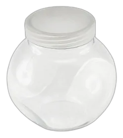 Frasco de Vidrio con tapa de metal