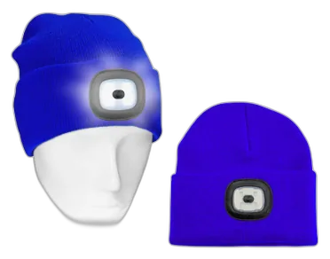 Gorro de Lana con Linterna LED