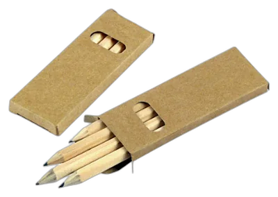 Set 4 Lapices de Grafito Negro