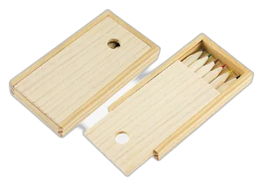Set Lápices de Colores en Madera