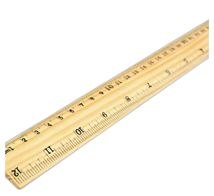 Regla de Madera 30 cm.